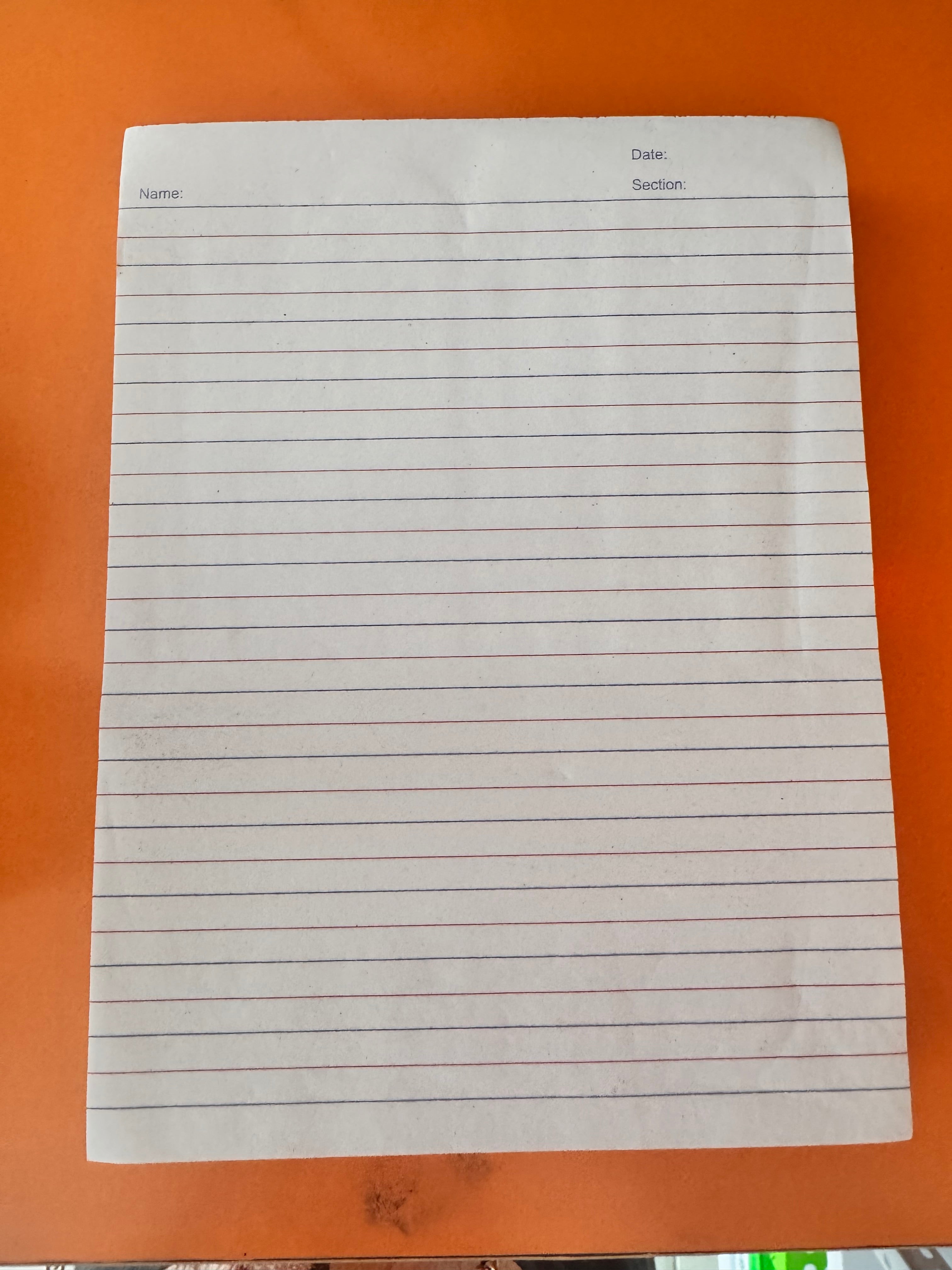 Grade 3 Writing Pad