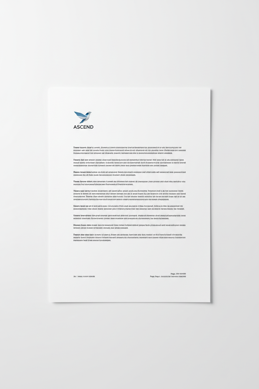 Print with Logo and Text